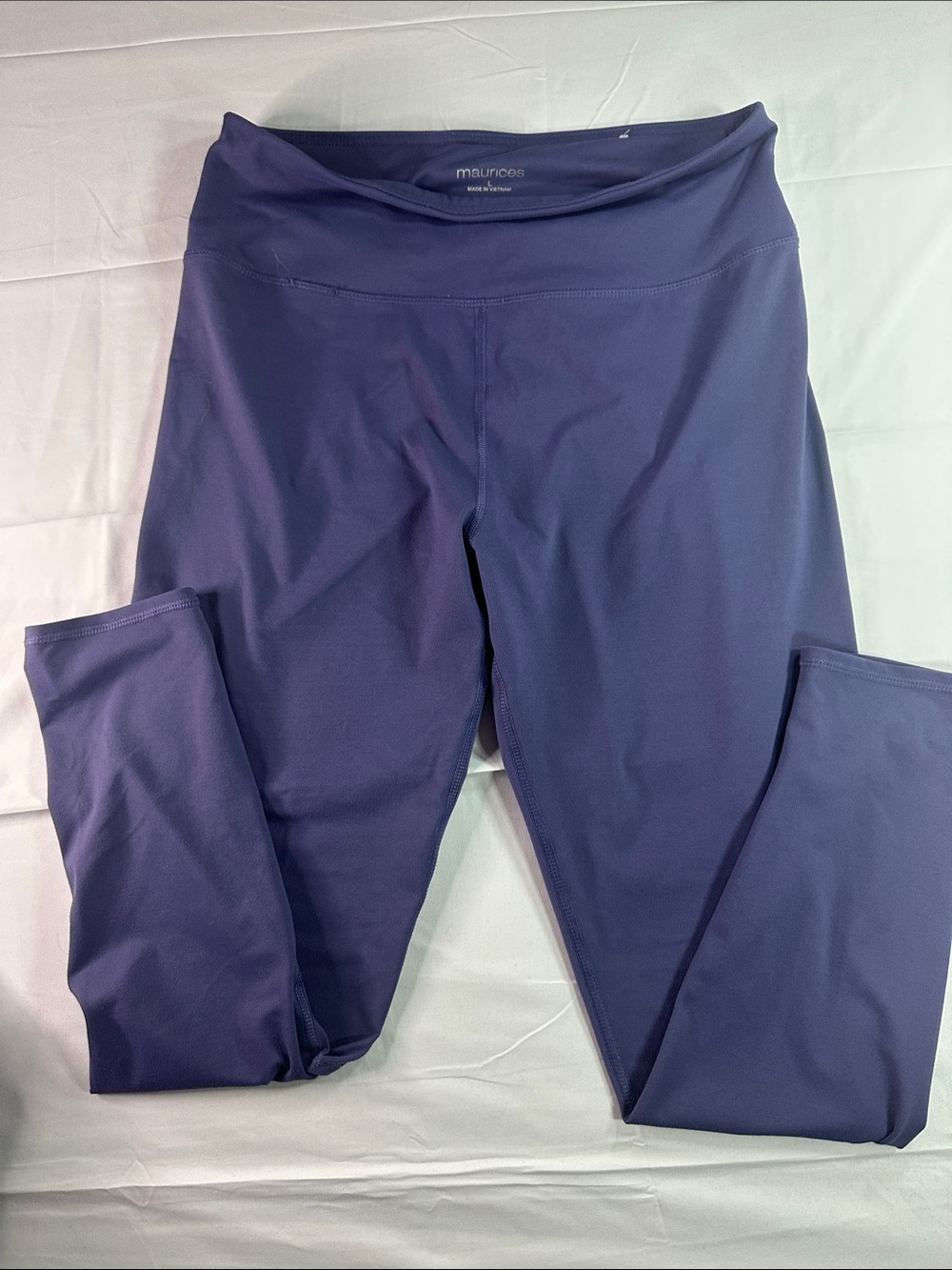 Maurices Deep Purple High-Waist Leggings